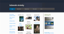 Desktop Screenshot of islamskestranky.com