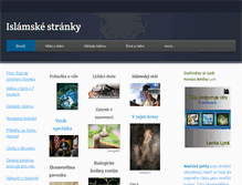 Tablet Screenshot of islamskestranky.com